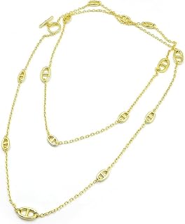 Gold Jewelry Set for Women,Classic 18K Gold Ladies' Letter Necklace and Bracelets,Elegant Cuban Chain,Women Valentine Anniversary Birthday Friendship Gift