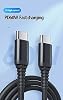 Paquete de 5 cables USB-C a USB-C – extra largos de 10 pies (3 m), carga rápida PD de 60W, trenzados – compatibles con iPhone 15/16/17, Galaxy S25/S24/S23, Pixel, MacBook, iPad y más 6