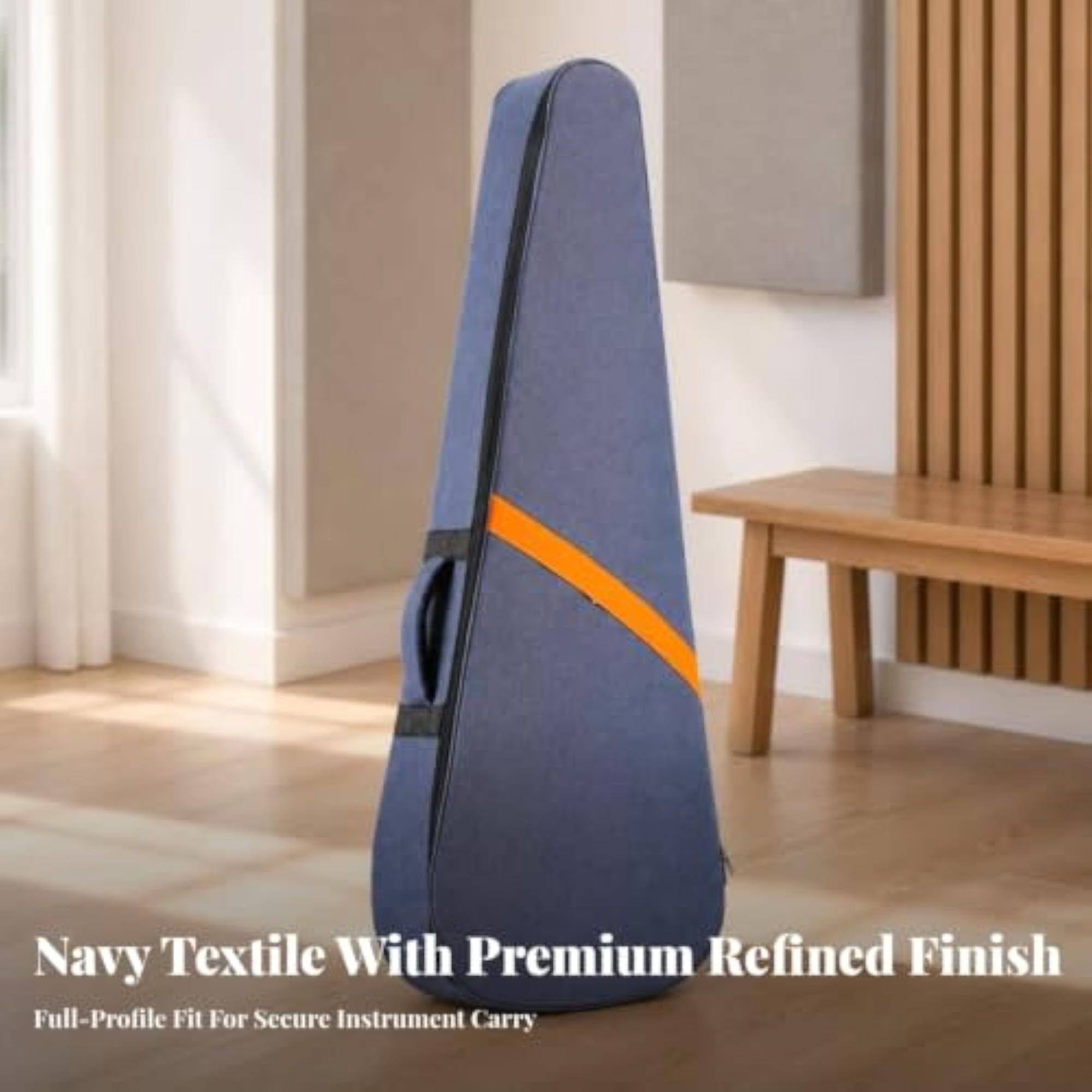 Thick Padding Guitar Gig Bag, Long-Lasting Padded Case