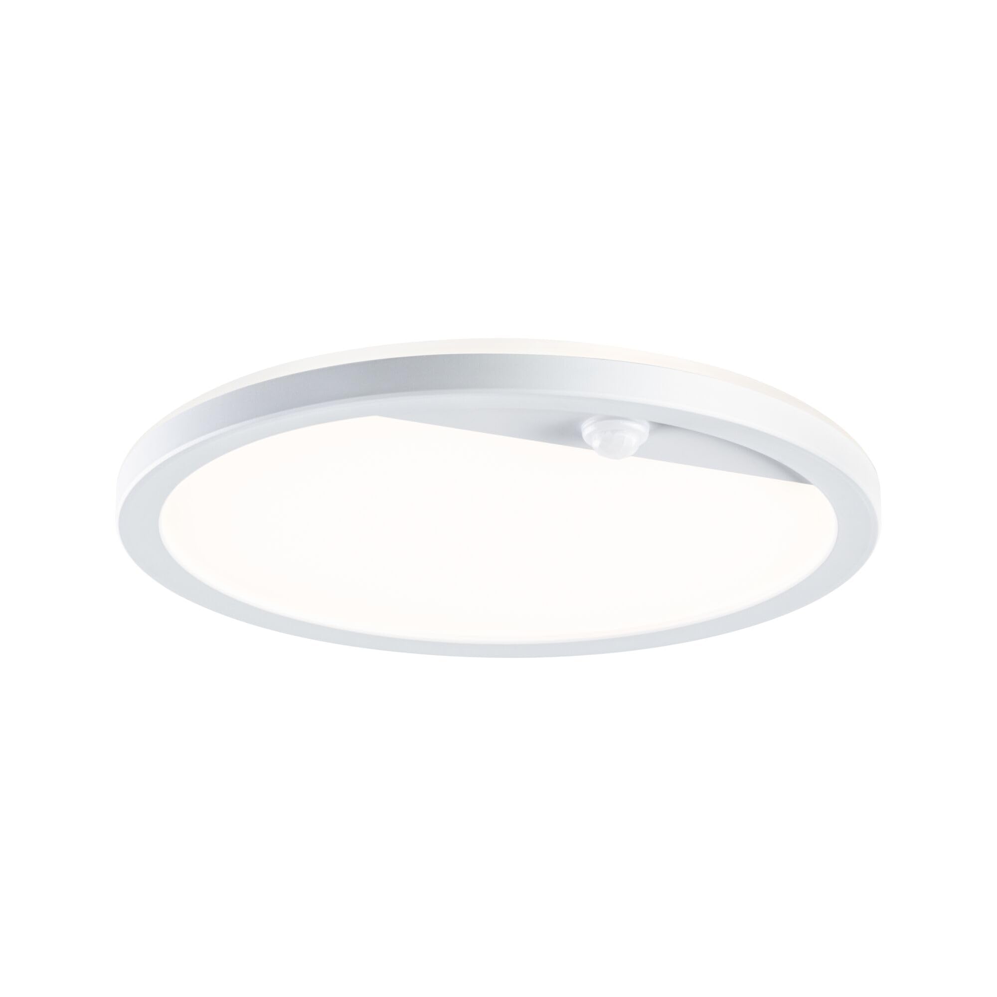 Paulmann 94706 Lampada LED per esterni pannello Smart Home Zigbee Lamina sensore IP44 rotonda 280mm 2200-3000K 14W 1150lm bianco plastica Tunable Warm