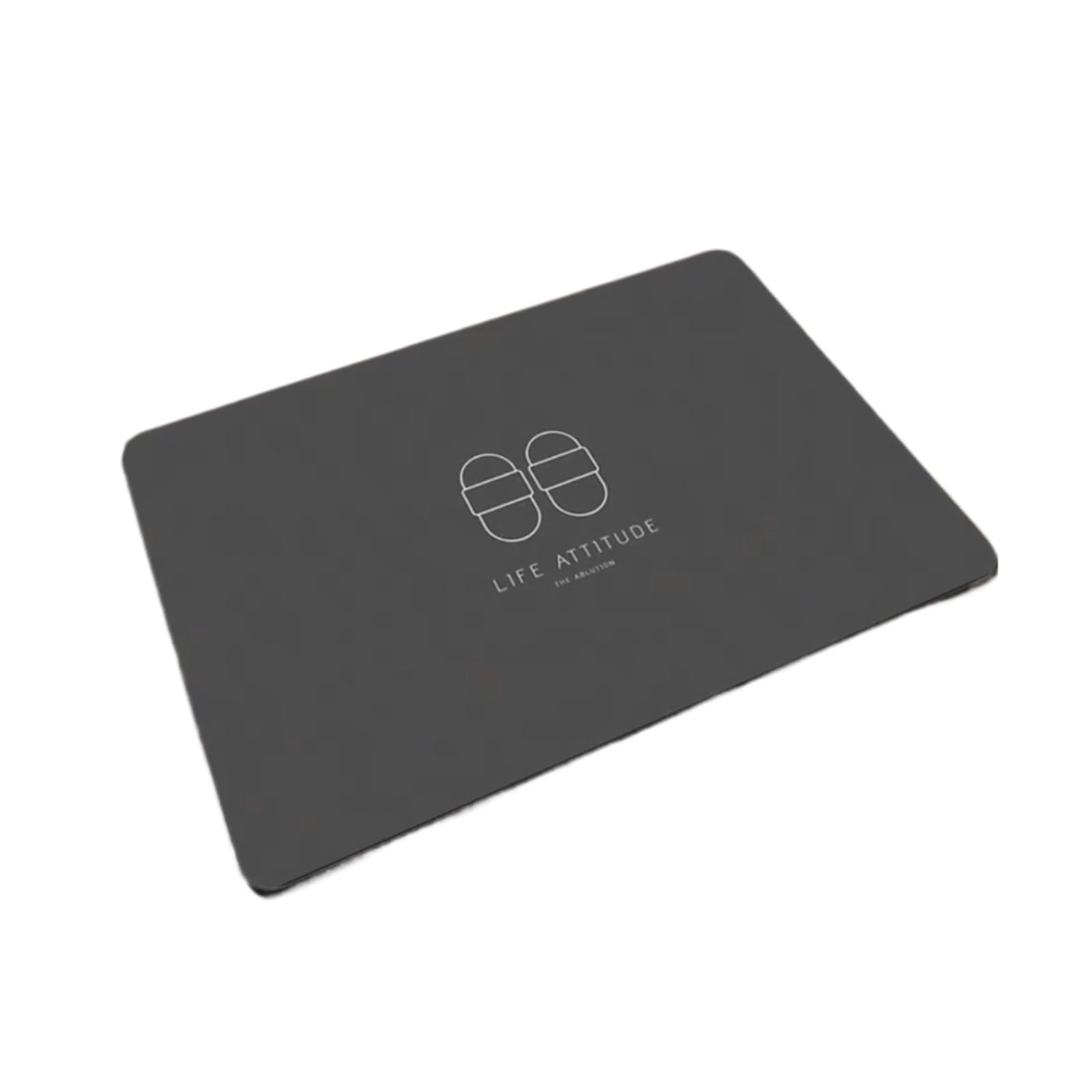 Tapis de toilette antiderapant en boue de diatomite pour resoudre les sols mouilles