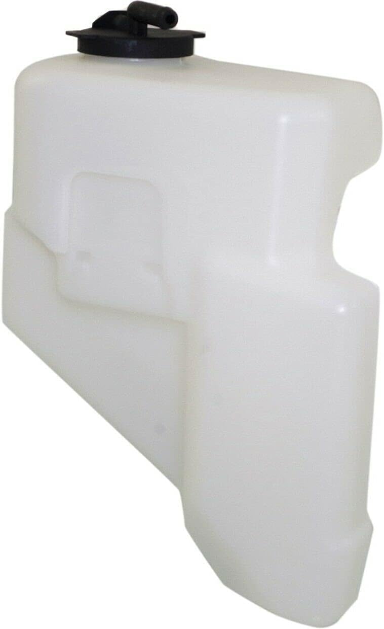 DAT AUTO PARTS Engine Coolant Recovery Bottle Overflow Reservoir Tank With Cap Replacement for 2007-2011 Toyota Camry Including Hybrid 2007-2012 Lexus ES350 White Textured Plastic TO3014120 164700P020