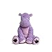 fabdog Floppies Plush Dog Toy - Cute & Durable Squeaky Dog Toys - Best Squeak Toy for Puppies and All Breeds | Ideal Pet Gift| Large Hippo