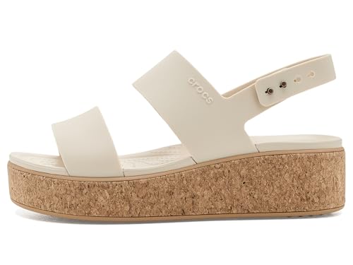 Image of Crocs Women's Brooklyn Cork Low Wedge