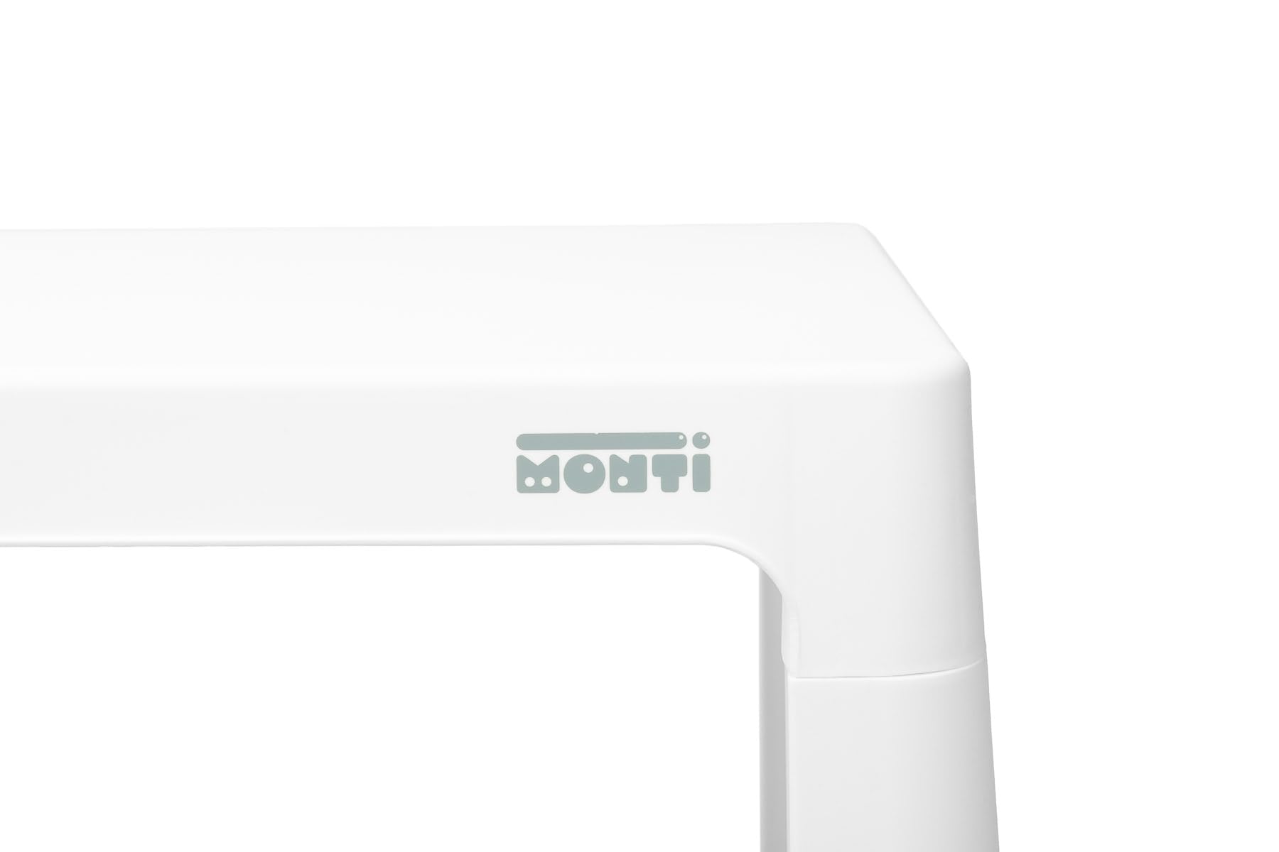 IKS2 Toyz Monti - Mesa infantil con 2 sillas, a partir de 3 años, juego de mesa y 2 sillas para niños, mesa y sillas pequeñas de plástico, para exterior e interior, color gris