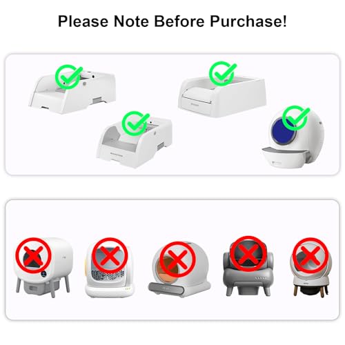 50 forros para caixa de areia para gatos, compatível com PetSafe sem colher e autolimpante, forro de