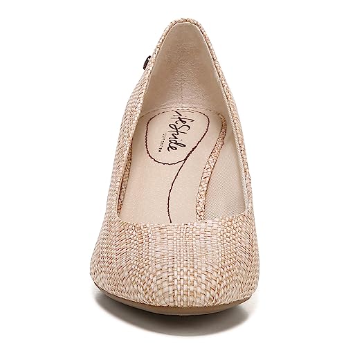 LifeStride Womens Parigi Pumps Natural Beige Raffia 8.5 M4