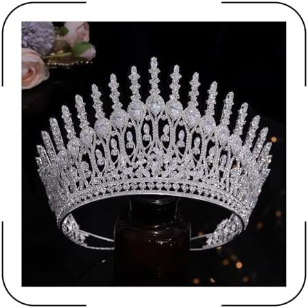 Amazon.com : Aoligrace Luxury Wedding Crowns for Women 5A Cubic