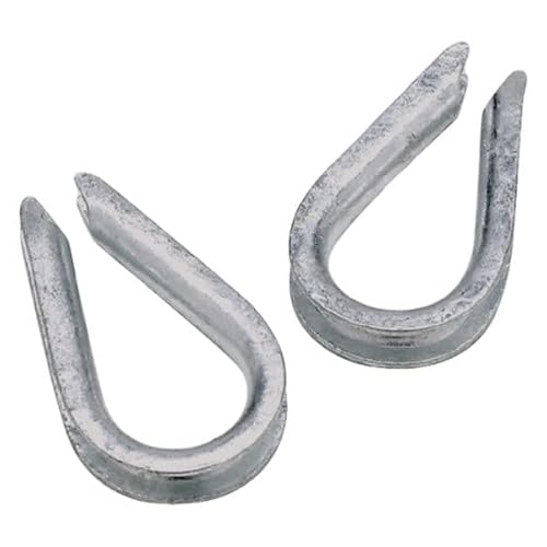 Seachoice Rope Thimble - Galvanized 5/8 Inch 43350