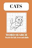  Cats Word Search: Cats Word Search Book with 55 Puzzles for kids, teens and adults