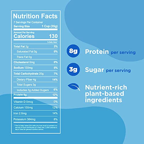 Protein And Gluten-Free Breakfast Cereal By Three Wishes - Frosted, 6 Pack - High Protein And Low Sugar Snack - Vegan, Kosher, Grain-Free And Dairy-Free - Non-Gmo #TOP3