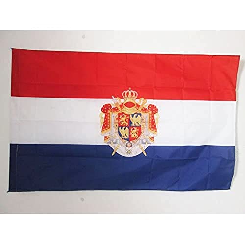 AZ FLAG, Kingdom of Holland 1806-1810 Flag, 2x3 Ft, Bonaparte Banner with Sleeve, 100% Polyester, Fade Resistant