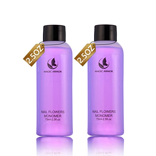 Magic Armor Acrylic Liquid Monomer - 150Ml Acrylic For Professional Liquid Monomer Liquid Monomer Nail System Kit For Acrylic Nails Extension Quick Dry Time (150Ml) #TOP11