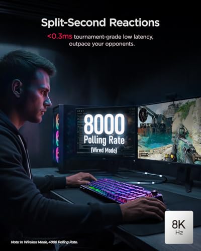 Mechanical Keyboard Wireless Hot-Swappable