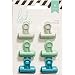 Heidi Swapp Bulldog Clips Greens 6 Piece