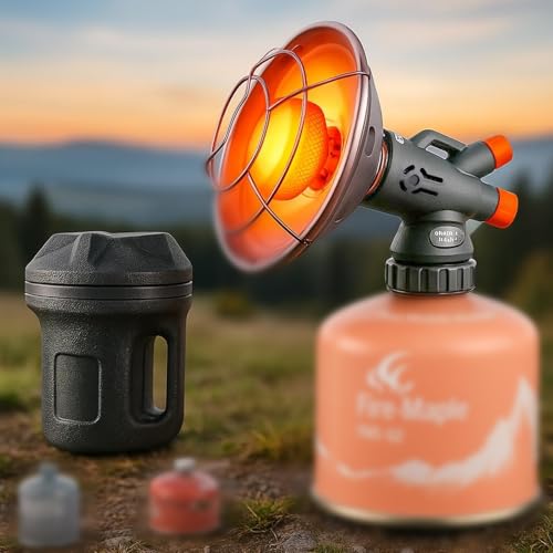 Gasheizung Camping, Zeltheizung Gas, Winter Outdoor-Heizung Herd, Gasheizung für Innenräume, Camping Tragbare Heizung für Angeln, Fussheizung,Jagd,Wanderausflug (Gastank nicht enthalten) (Grey) Gasheizung Camping, Zeltheizung Gas, Winter Outdoor-Heizung Herd, Gasheizung für Innenräume, Camping Tragbare Heizung für Angeln, Fussheizung,Jagd,Wanderausflug (Gastank nicht enthalten) (Grey)