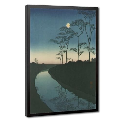 Toile Dusk by Koho Shoda - Cadre suspendu vintage pour rompre la monotonie d'un bureau