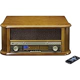 Qualität: Die TCD-2550 Retro-Stereo-Anlage ist ein durchdachtes und qualitativ hochwertiges Produkt eines Europäischen Unternehmens. Im Lieferumfang befindet sich die TCD-2550 Retro-Stereo-Anlage und die notwendige Dokumentation.