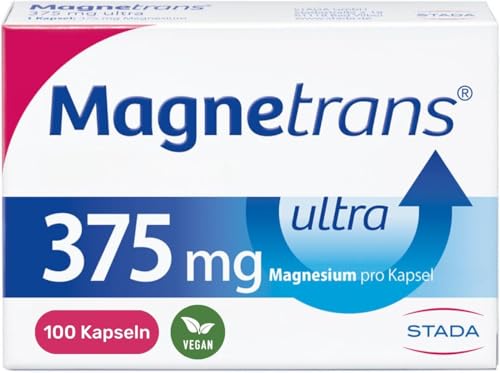 Magnetrans 375 mg ultra Magnetrans ultra 375 mg Kapseln – Magnesiumkapseln für eine normale Muskel- und Nervenfunktion - 1 x 100 Kapseln