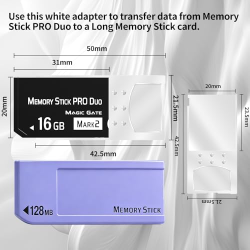Carte mémoire Memory Stick Pro Duo Mark2 16 Go haute vitesse pour PSP