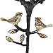 EMANUEL Yair Tree of Life Kiddush Cup For Shabbat and Yom Tov | Stainless Steel and Brass | Comes with Saucer | Unique Sculptured Design Wine Goblet | Jewish Judaica Gift