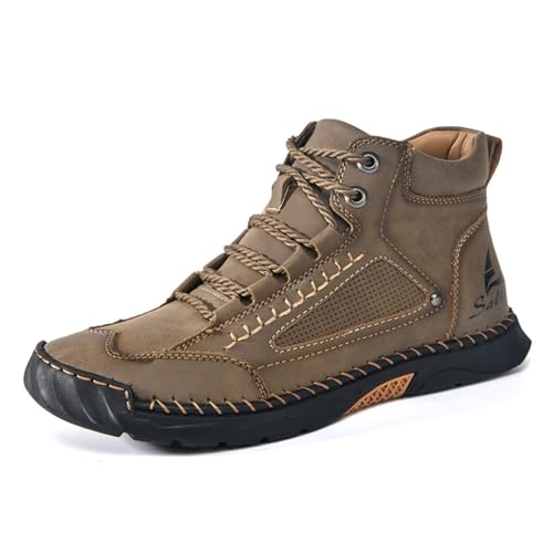 FELDLUFT Herren Trekking & Wanderstiefel Orthopädische Barfußschuhe wasserdicht & rutschfest – Sofortige Schmerzlinderung, Atmungsaktiv – Alltag, Outdoor & Sport, breiter Zehenraum