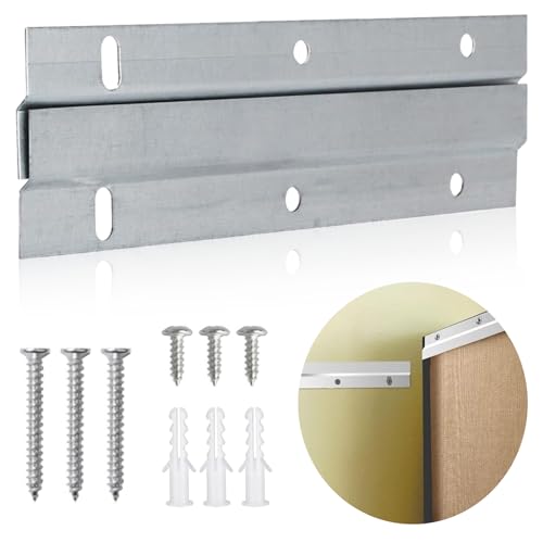 Whiteboard Mounting Hardware Kit - 20 Set L Shape Wall Brackets For Office & Classroom