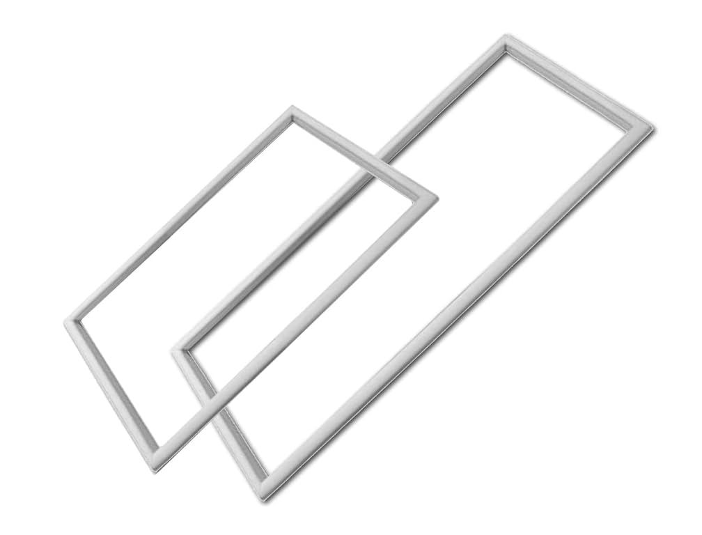 FIGEVIDA Kit Guarnizioni per Frigorifero e Congelatore, Compatibile con LG, Dimensioni Lato Frigorifero: 1070x820 (mm) Lato Congelatore: 825x540 (mm) Per Modello GRB65 ADX32663135 e ADX32663136