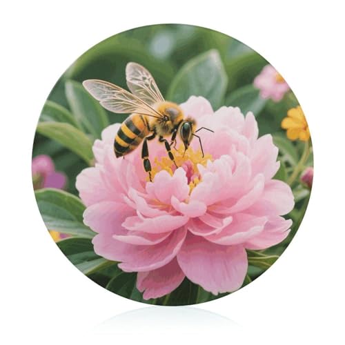 Bees Collect Honey �����K���X�܂Ȕ� ��v�ȃ`���b�s���O�u���b�N �p�[�\�i���C�Y���ꂽ��^�u�b�`���[�u���b�N �y�ʃ��E���h�J�b�e�B���O�}�b�g �L�b�`���p ����~��