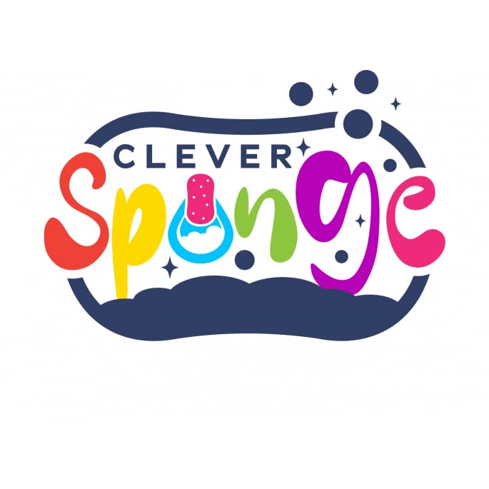 Set di 15 spugne per stoviglie lavabili – Clever SPONGE – Venteo – Non graffiante double face La cucina antibatterica in microfibra spugna pulisce efficacemente tutte le superfici