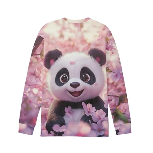 Girl's Cute Animal Print Sweatshirt Casual Long Sleeve Crewneck Pullover Tops T Shirt Size 6-16 T3