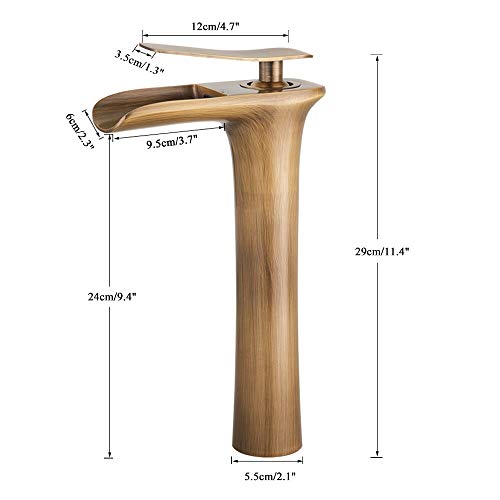 Grifo de baño blanco monomando para solucionar las salpicaduras en el lavabo 4