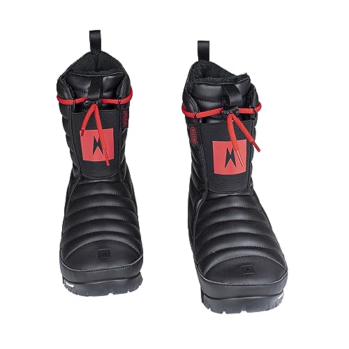 K2 Madshus Booties Unisex – Erwachsene Podium Booties - Black - red - 18G2602