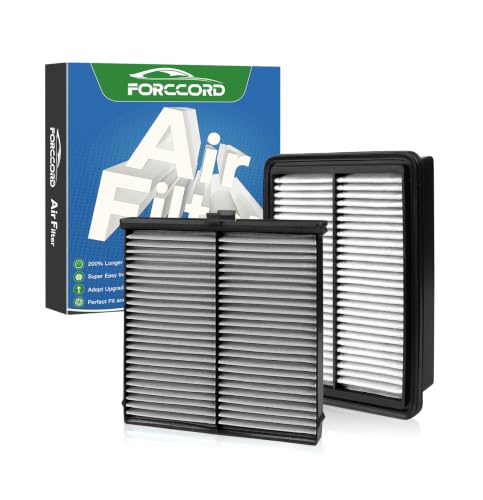 Image of Cabin & Engine Air Filter Combo for Mazda 3 2019-2026, CX-30 2019-2026 | for CX-50 2023-2026 (Not for Hybrid), Replace #BDTS61J6X PAH9-13-3A0A, Air Filter Kit Replacement Car Accessories