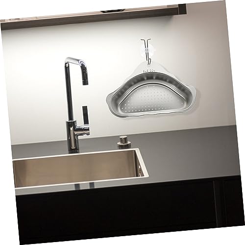 Colador de acero inoxidable para cocina 24.5X15.5X7.5 cm miniatura 3
