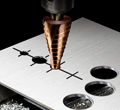 Punta A Gradini Cobalt HSS M35 4-32mm - Per Acciaio Inox E Lamiere - Foto 5