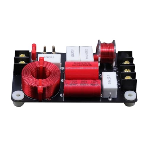 Red de tweeter y mid-woofer divisor de frecuencia de 2 vías para actualizar altavoces de estantería