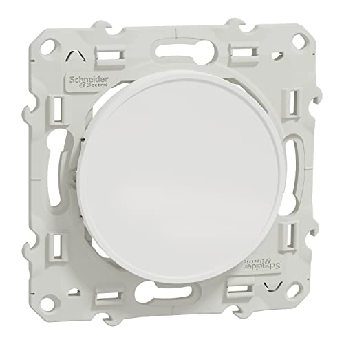 Schneider Electric - Odace - Obturateur blanc (RAL 9003) - Fixation par vis - S520666