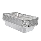 Alipis 20 Stück Teiliges Aluminium folien Rechteckige food Hitzebeständig Vielseitig für Grill...