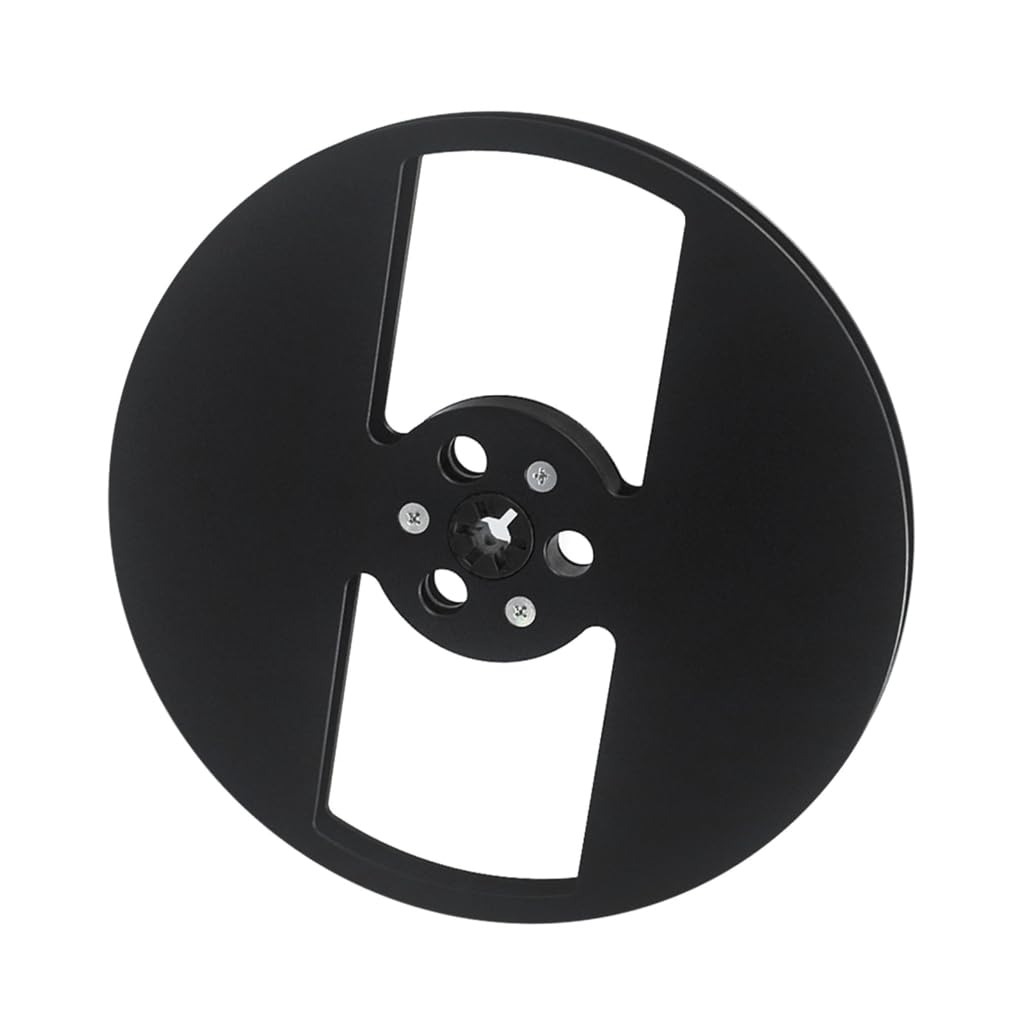 Elnwnnkc 1/4 7inch Empty Reel for Reel to Reel Tape Recorders for Open Reel Sound Deck, Aluminum Alloy