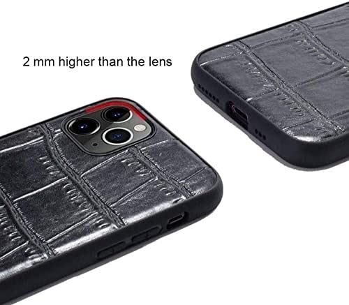 Coque de téléphone en cuir véritable iPhone 11 antichoc - 3