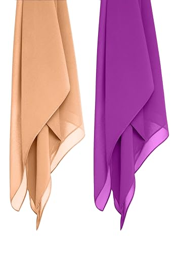 Image of Premium Georgette Hijab for Women, Lightweight and Breathable | 180x70 cm