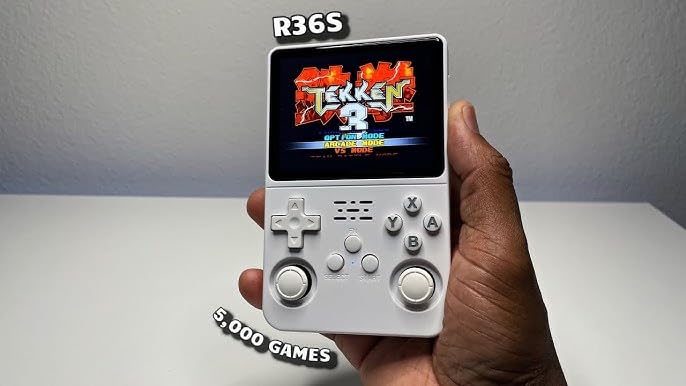 Image of POWERNRI 2026 Retro Game Box R36S| Handheld Console | 10000+ Retro Games | Long Battery | Portable Gaming for Kids & Adults