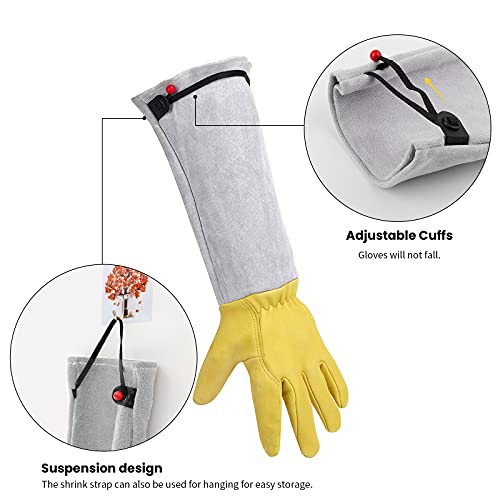 Rosenhandschuhe Uneedme Gartenhandschuhe für Damen und Herren