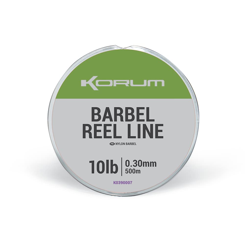 Korum Barbel Reel Line 500m Spool: 12lb