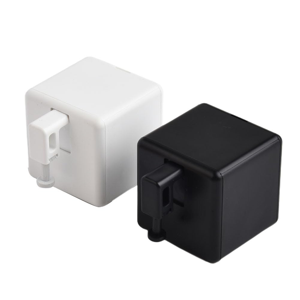 Temps de maintien réglable 0,1 à 10 s pour bouton connecté WiFi Tuya noir