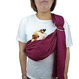 Guinea Pig Sling Carrier Bonding Pouch with Adjustable Shoulder Strap Snuggle Bag for Guinea Pig