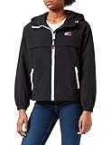tommy jeans t shirt damen gestreift TJW Chicago Windbreaker Tommy Jeans Damen Tjw Chicago Windbreaker Windjacke, Schwarz , XS