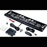 3 Sensoren im Kennzeichenhalter integriert