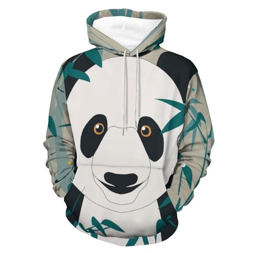 Sweats à capuche Panda Naturel UMENG S pour ne plus choisir entre style et confort